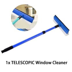 2 in 1 telescopic window cleaner squeegee mop
