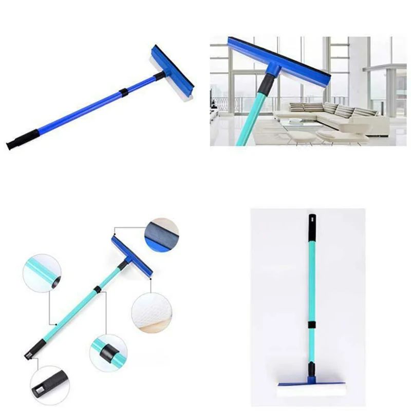 2 In 1 Telescopic Window Cleaner Squeegee Mop 1