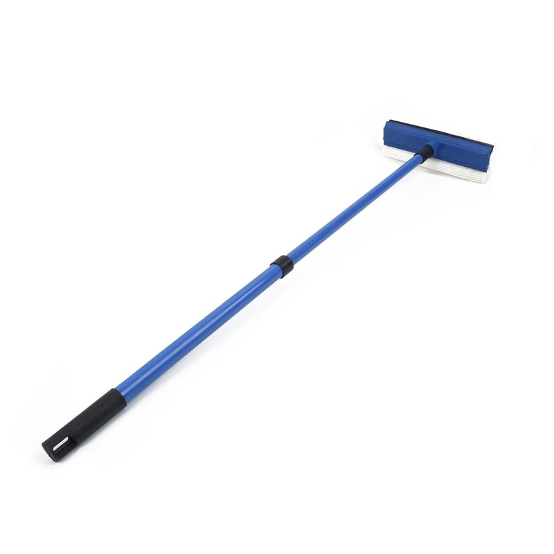 2 In 1 Telescopic Window Cleaner Squeegee Mop 12