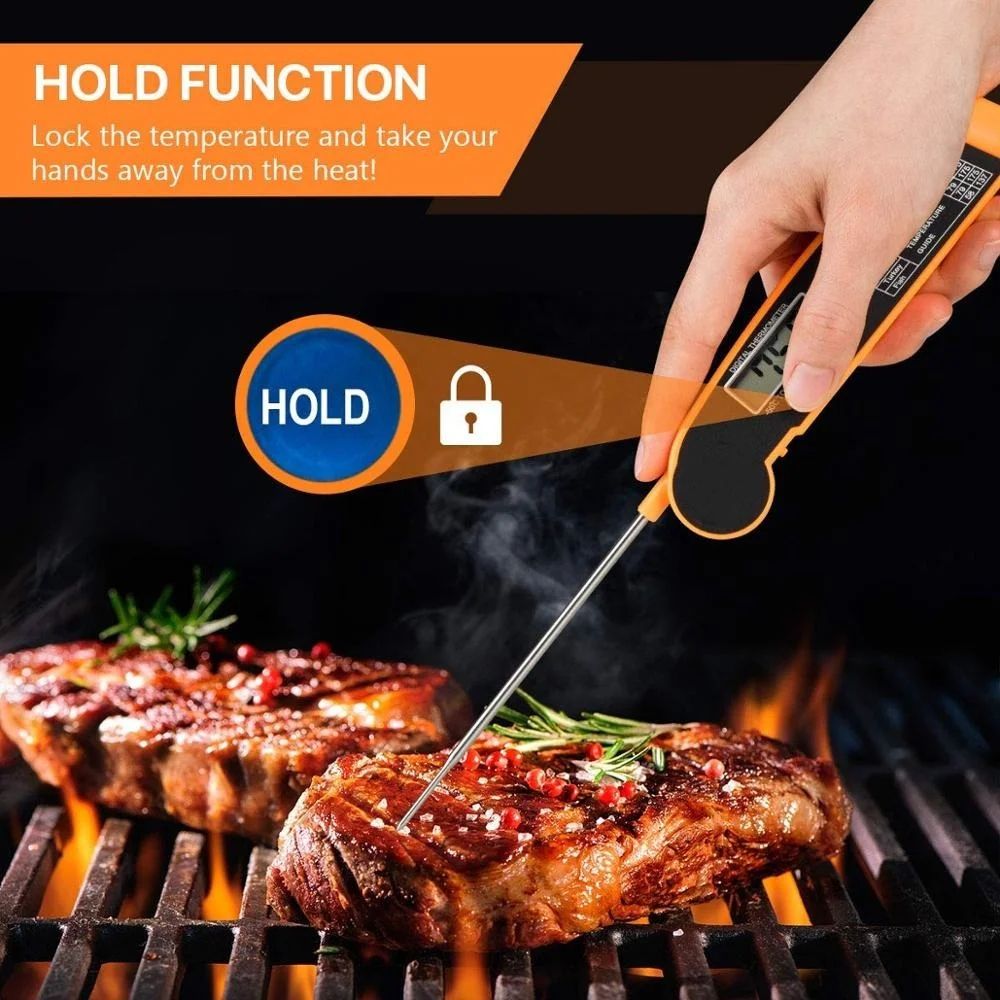 Digital Food Thermometer For Cooking And BBQ 2