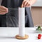 Wooden Paper Towel Holder Stand Organizer 8