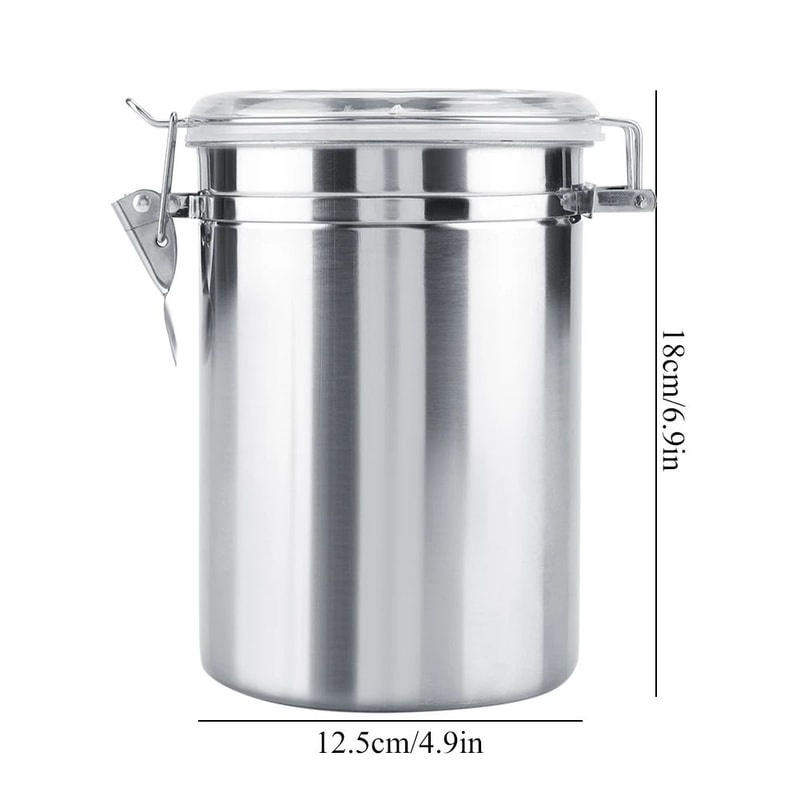 Stainless Steel Vacuum Sealed Coffee Storage Container 12