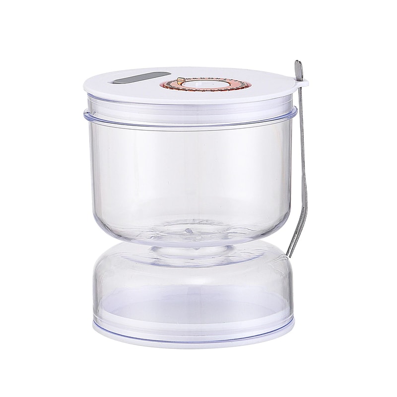 Flip Pickle Jar With Strainer Wet And Dry Separator 12