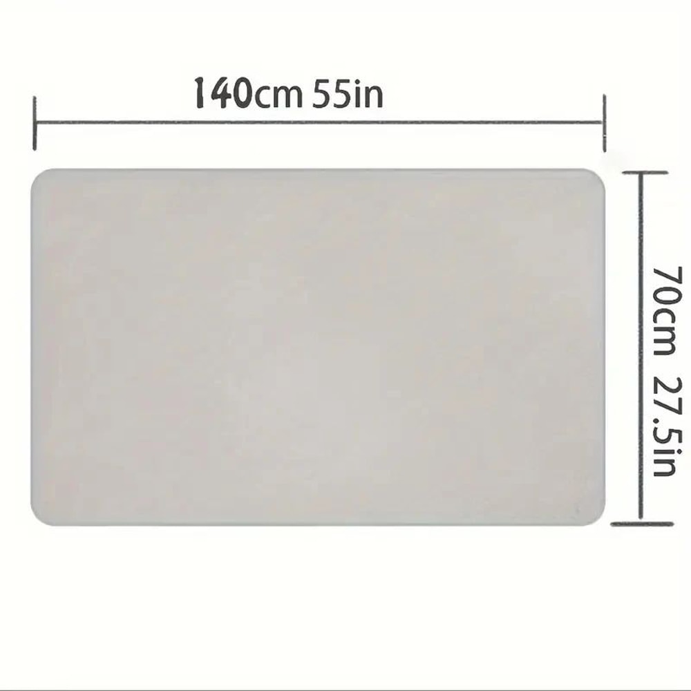 3 Piece Soft Coral Velvet Bath Towel Set 1