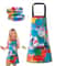 Kids Waterproof Painting Apron With Sleeves 4