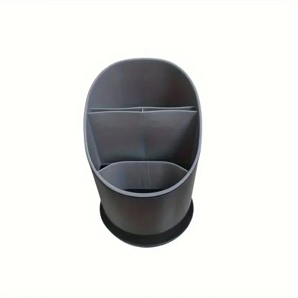 Cutlery Storage Holder With Drain Tray Organizer 8