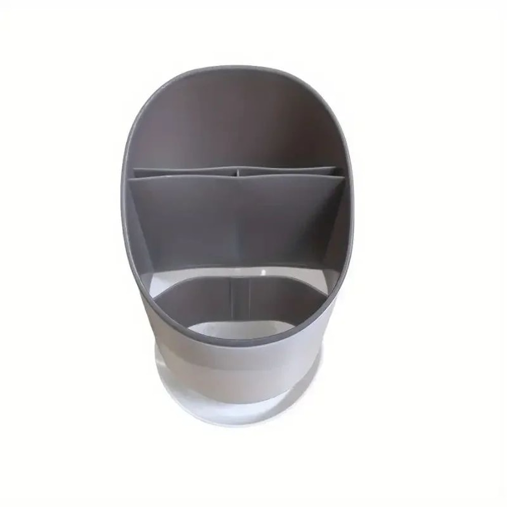 Cutlery Storage Holder With Drain Tray Organizer 9