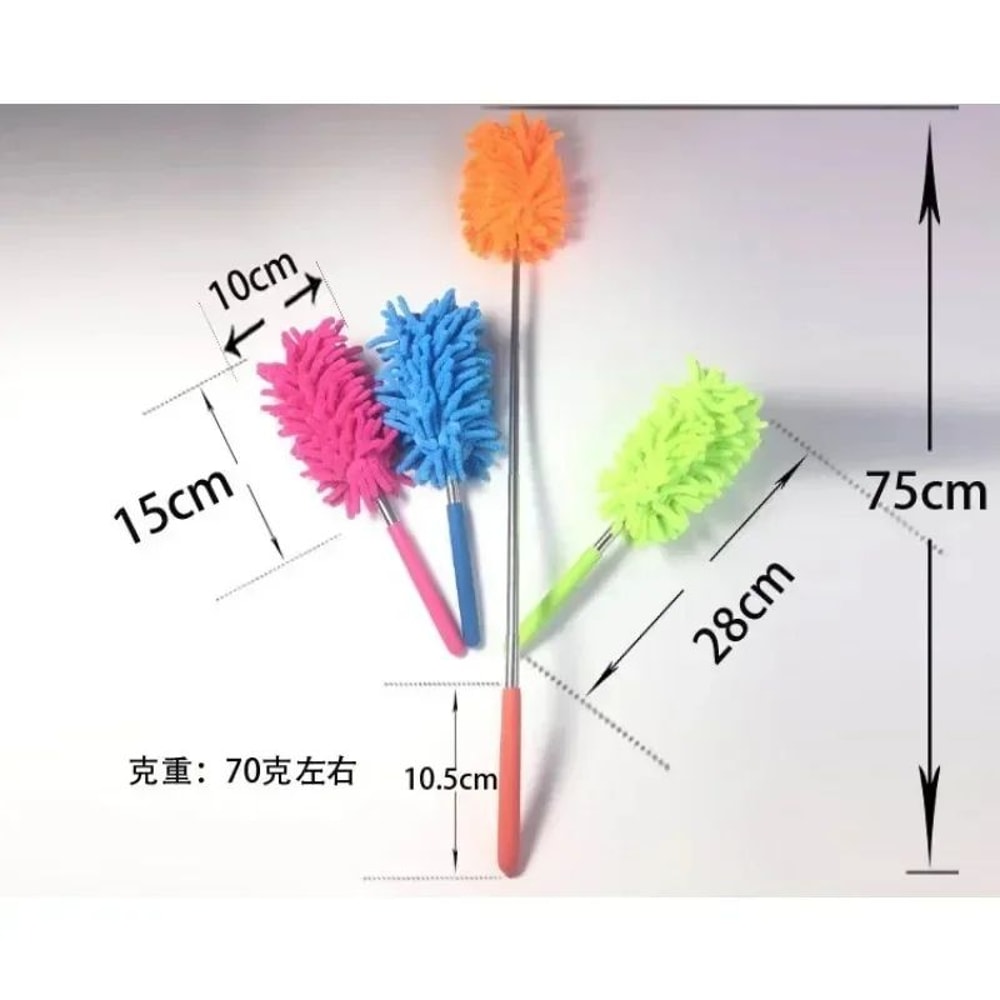 Mini Telescopic Stainless Steel Dust Duster 5