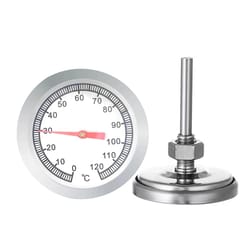 stainless steel pizza oven thermometer 0 to 120 degree