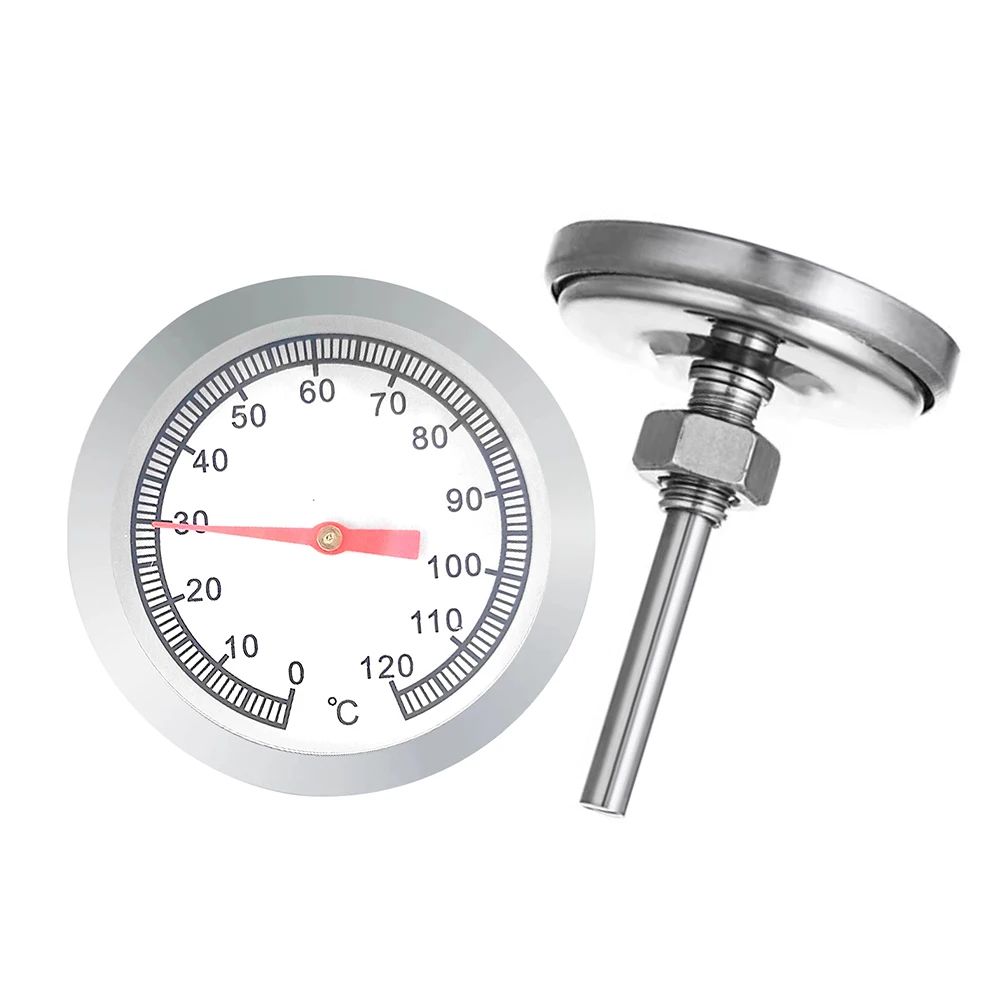 Stainless Steel Pizza Oven Thermometer 0 To 120 Degree 1