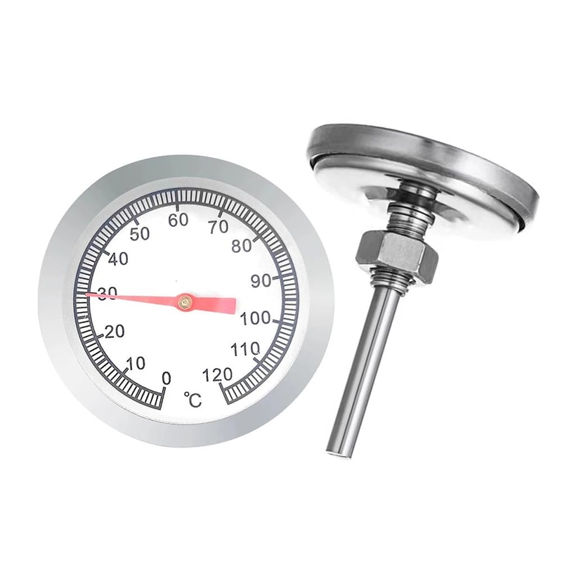Stainless Steel Pizza Oven Thermometer 0 To 120 Degree 1