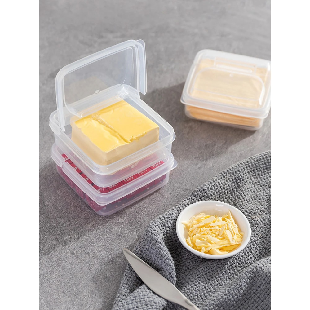 4 Piece Food Storage Box Set For Fridge And Freezer 5