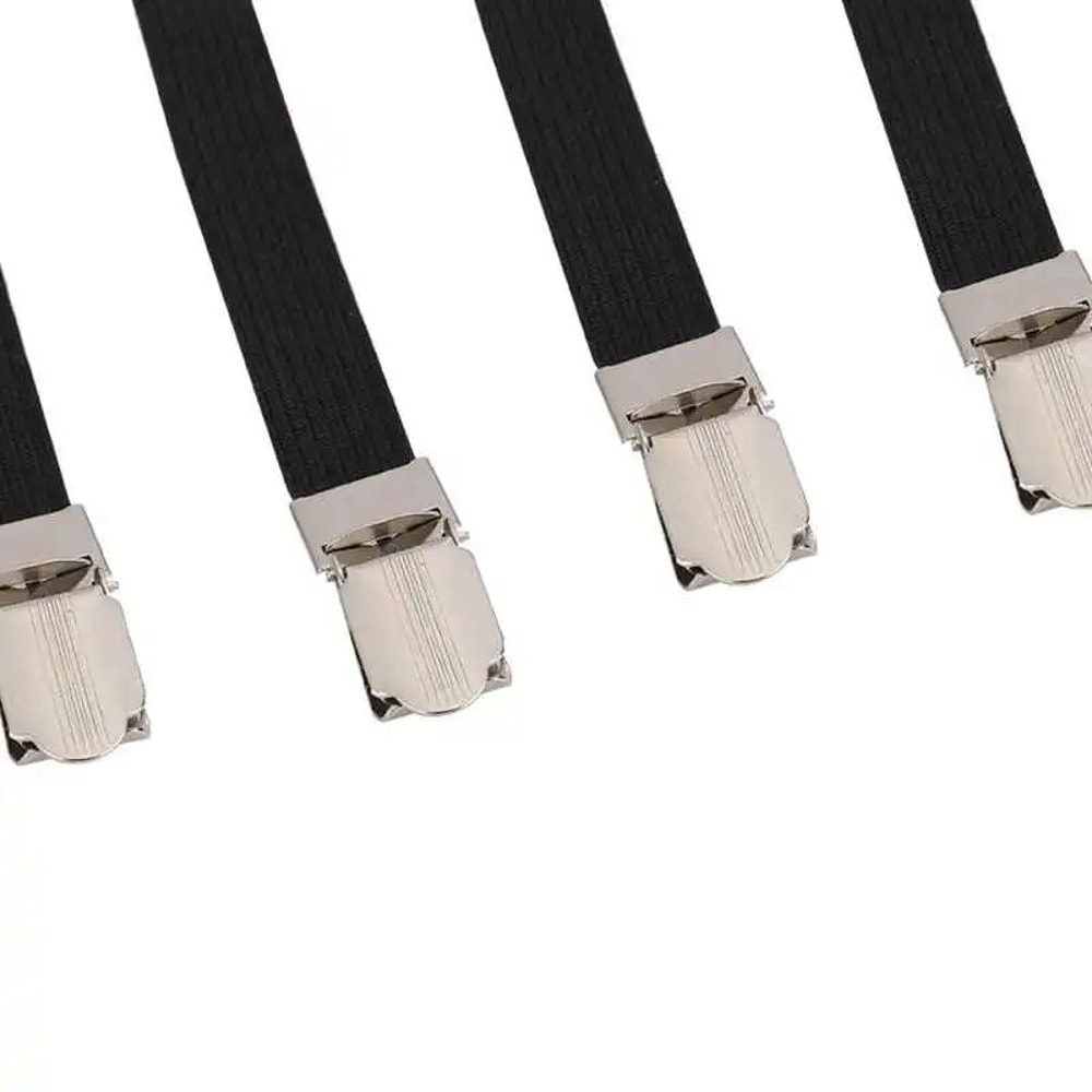 Elastic Bed Sheet Grippers Double Head Clips Set Of 4 3