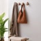 Scandinavian Wooden Wall Hook Pebble Style Coat Hanger 2