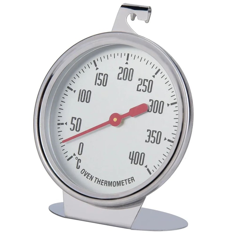 Stainless Steel Oven Thermometer 0 To 400 Degree Gauge 2