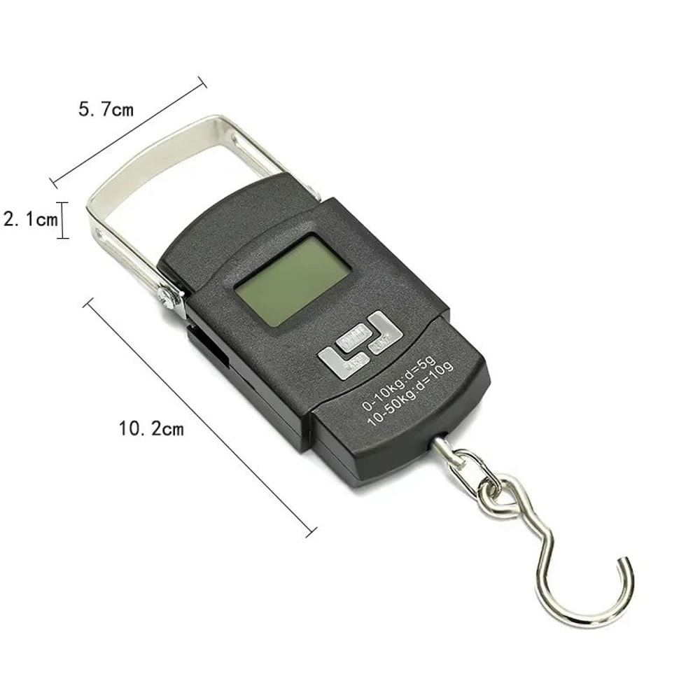 Portable Digital Luggage Scale 50kg LCD Display 5