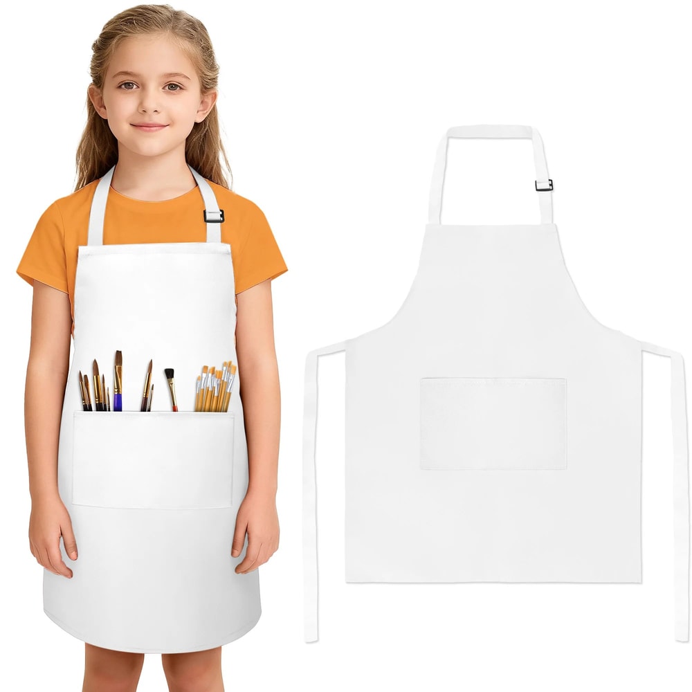 Kids Apron For Cooking Baking And Painting Activities 8