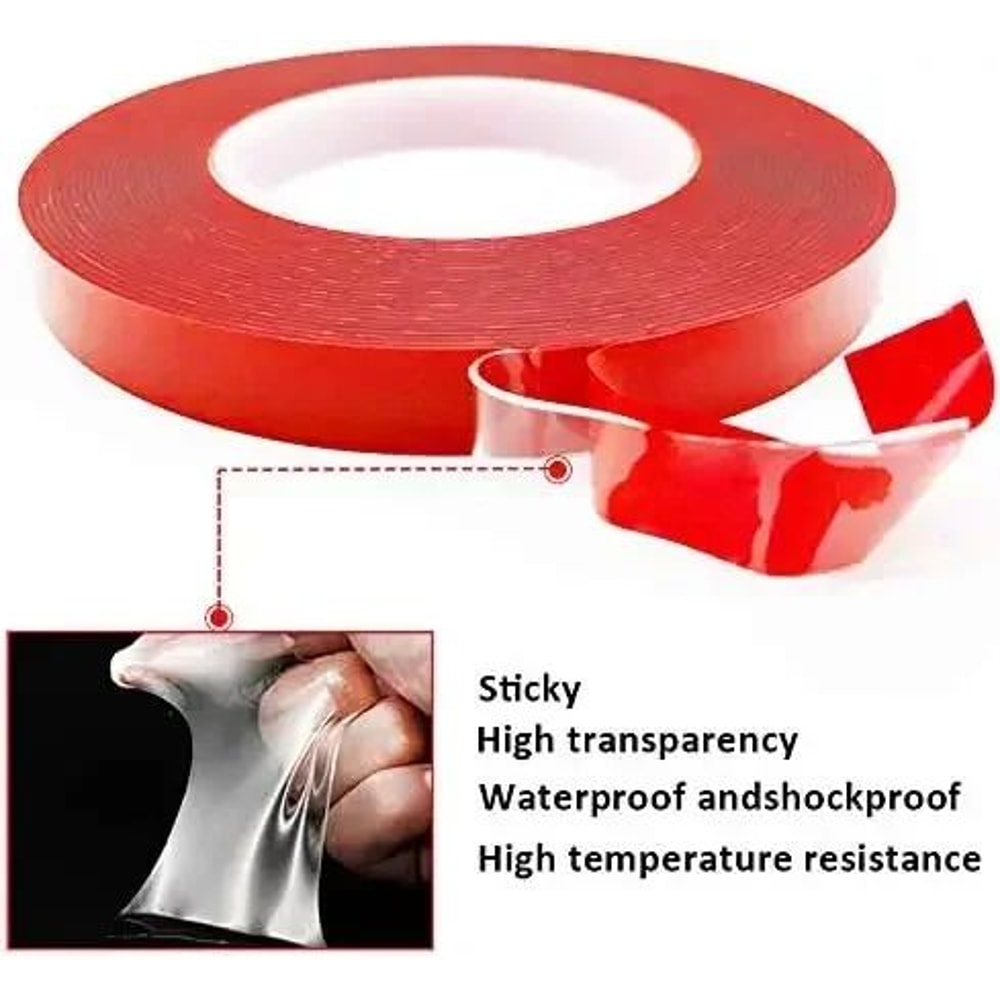Strong Transparent Double Sided Tape Waterproof Adhesive 6