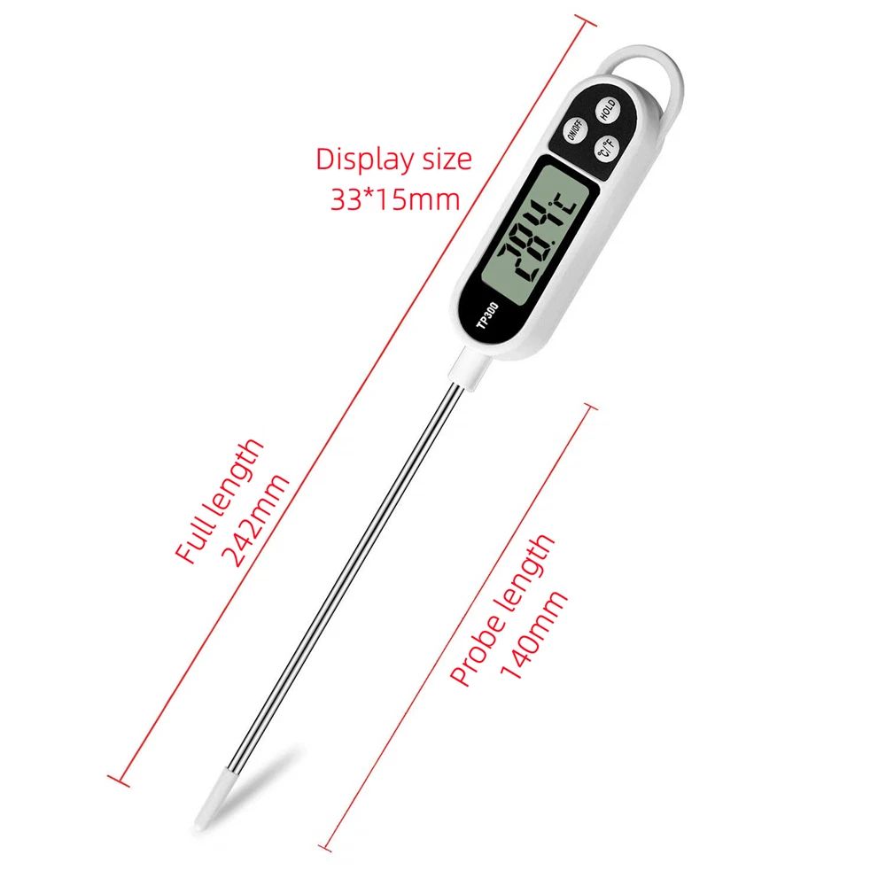 Digital Food Thermometer Probe For Meat BBQ Cooking 1