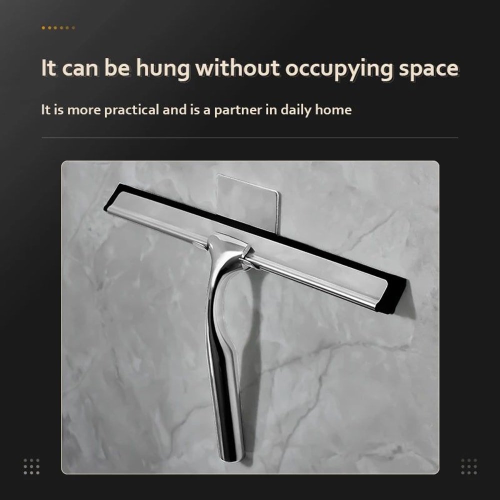 All Purpose Shower Squeegee Silicone Glass Wiper 9