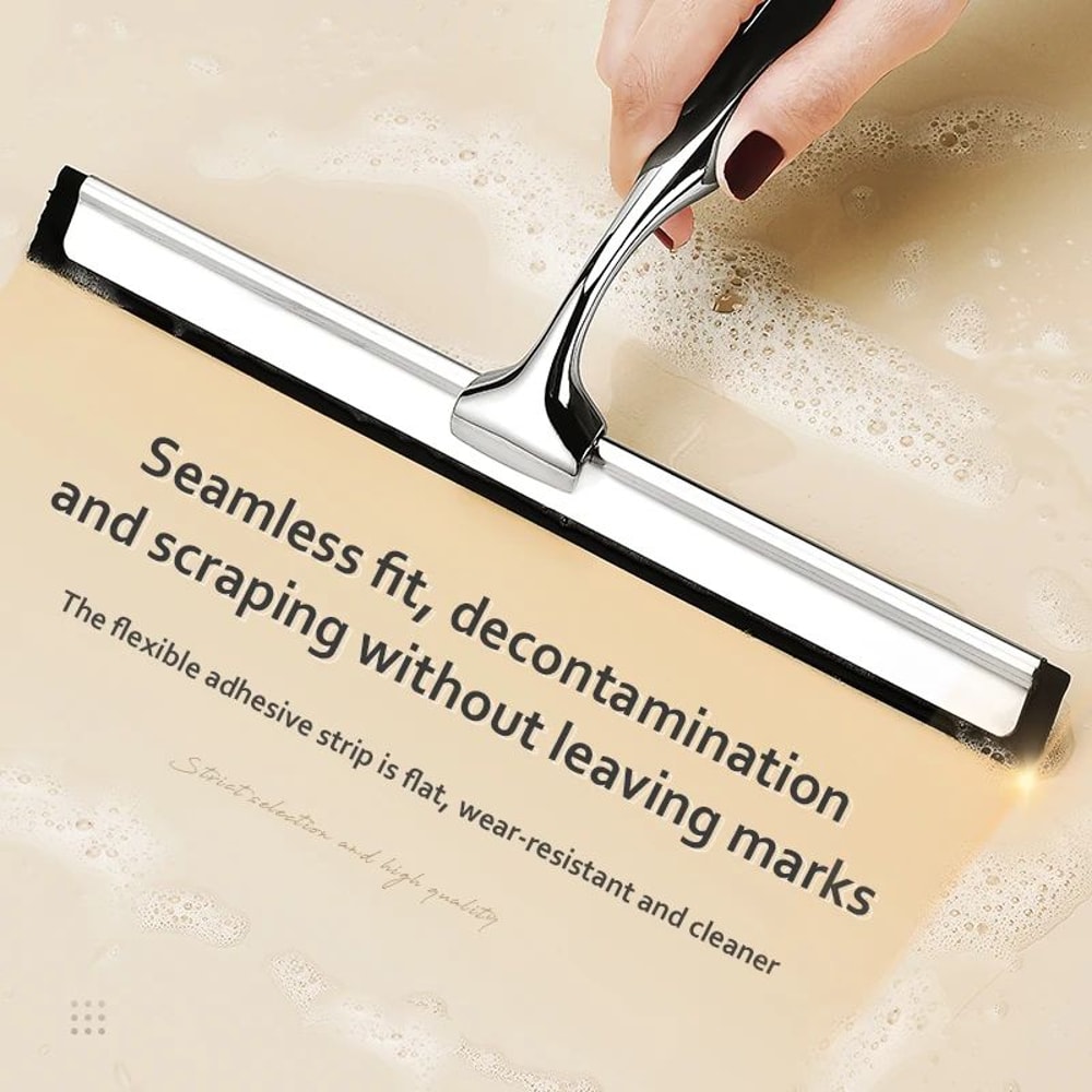 All Purpose Shower Squeegee Silicone Glass Wiper 11