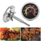 BBQ Grill Thermometer Analog Oven Temperature Gauge 0