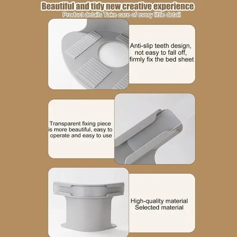 Heavy Duty Bed Sheet Corner Tightener Clips Set Of 4 9