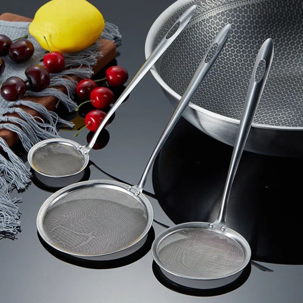 Oil Skimmer Spoon Fat Separator Cooking Tool 3