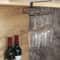 Under Cabinet Wine Glass Holder Metal Hanging Rack 6