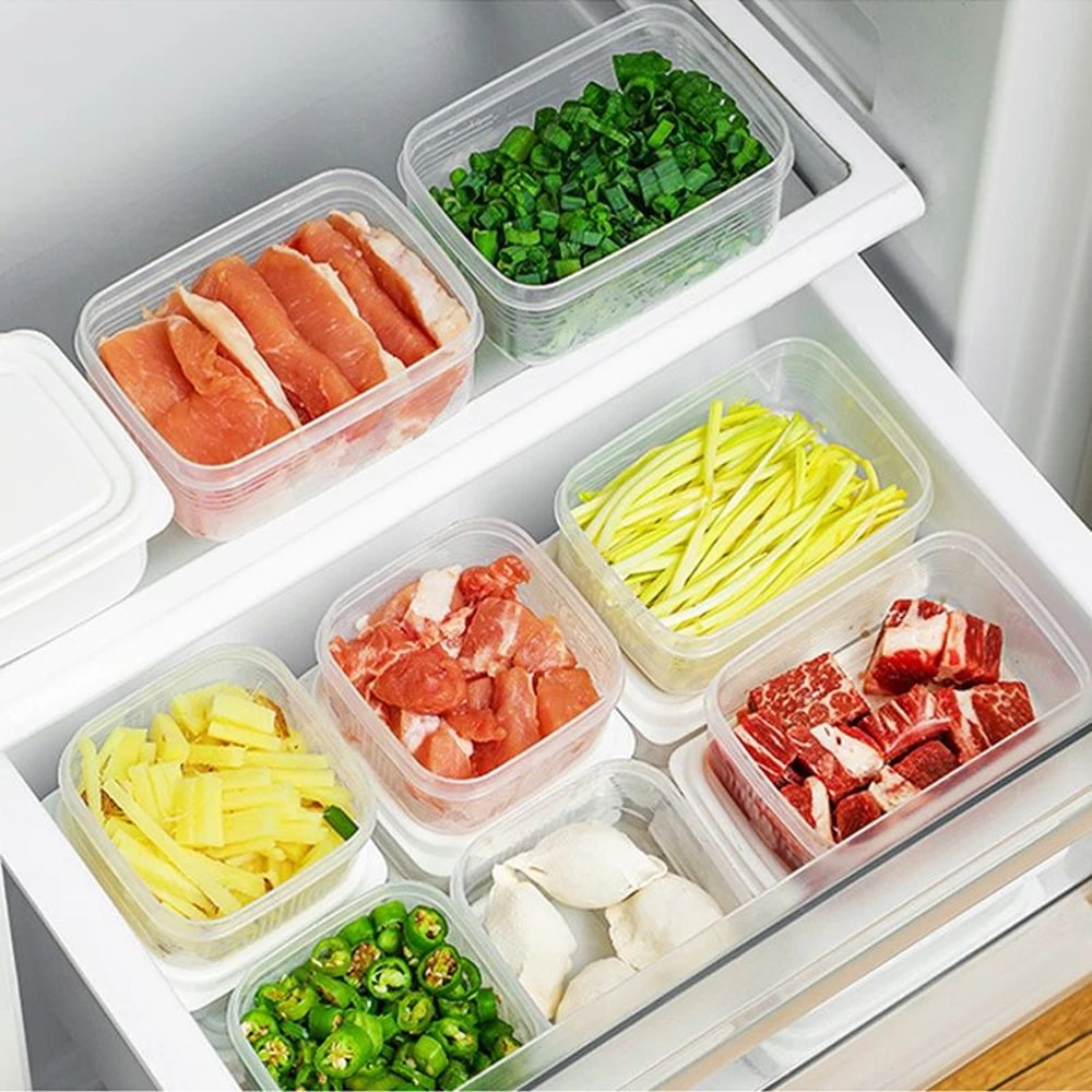 Mini Portable Food Storage Box Sealed Fridge Container 7