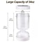 Pickle Jar With Strainer Fork Dry Wet Separator Container 5