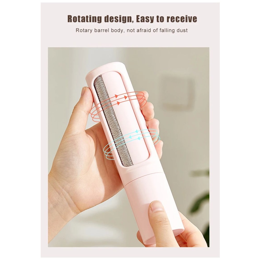 Reusable Pet Hair Remover Brush With Self Cleaning Base 10