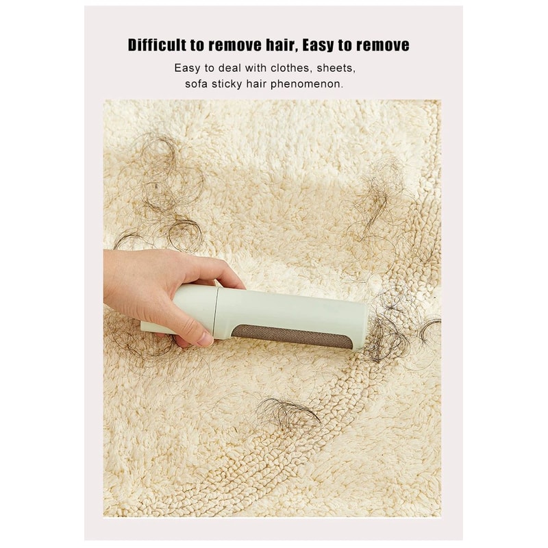 Reusable Pet Hair Remover Brush With Self Cleaning Base 11