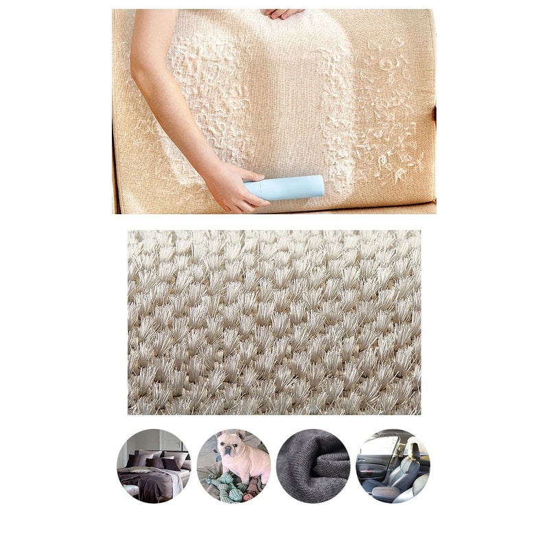 Reusable Pet Hair Remover Brush With Self Cleaning Base 13