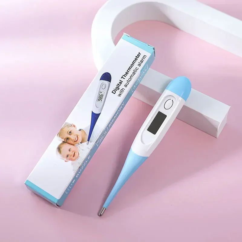 Digital Thermometer With Soft Tip For Oral And Underarm Use 7