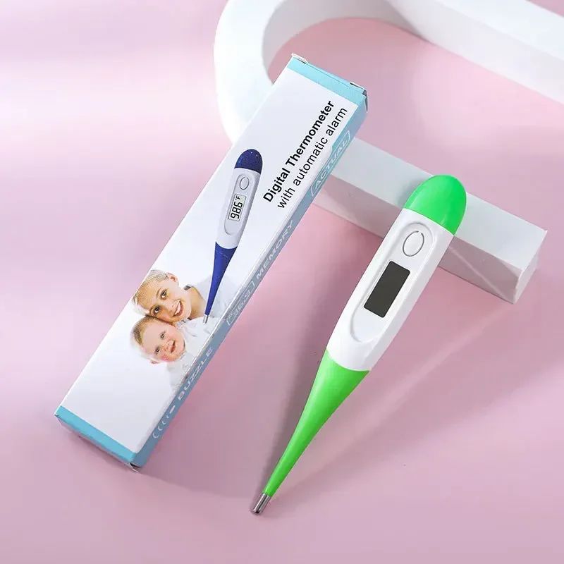 Digital Thermometer With Soft Tip For Oral And Underarm Use 9