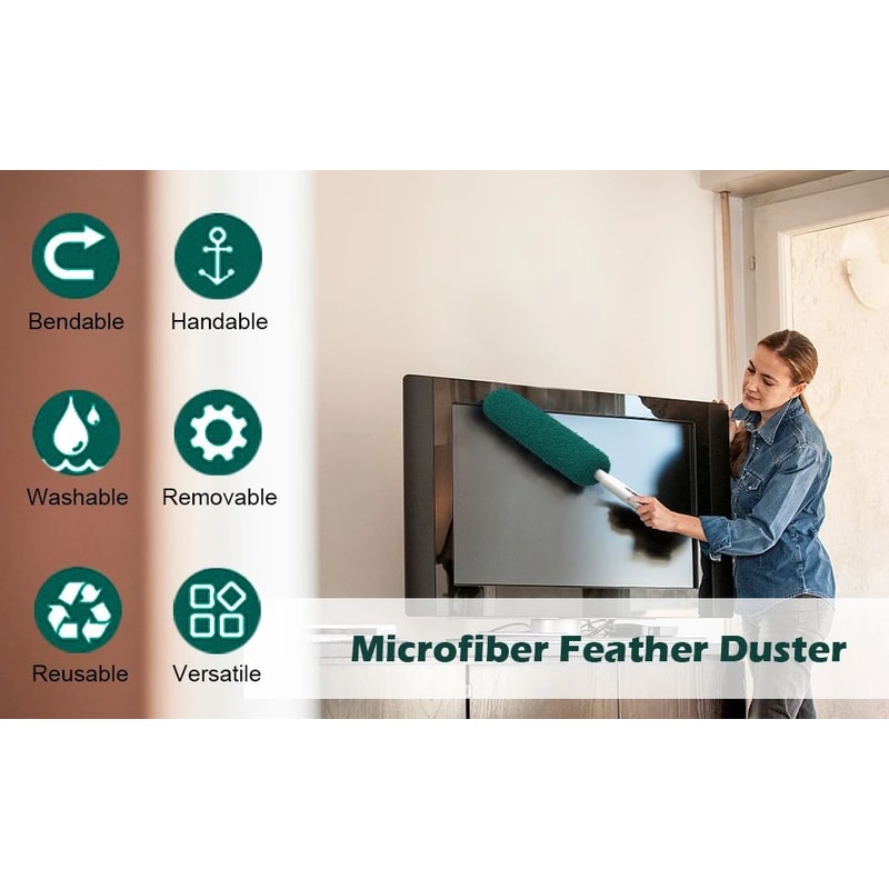 Flexible Microfiber Duster For Home And Car Cleaning 5