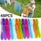 48PCS Strong Grip Clothes Pegs Windproof Laundry Clips 0