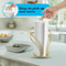Elegant Gold Metal Paper Towel Holder With Stable Base 2