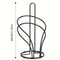 Elegant Gold Metal Paper Towel Holder With Stable Base 10