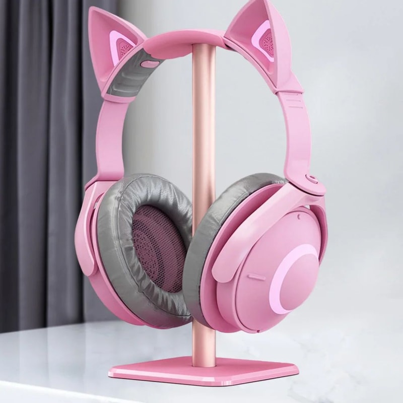 Aluminum Headphone Stand With Anti Slip Base 2
