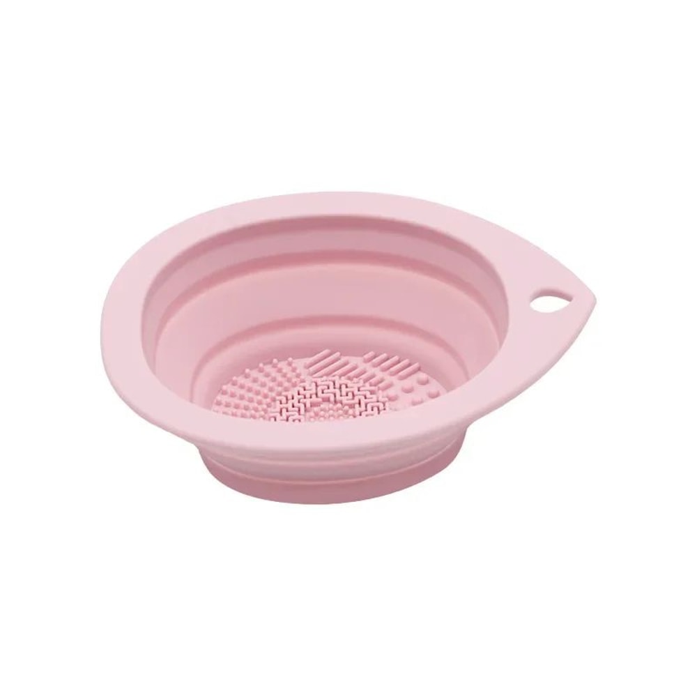 Foldable Silicone Makeup Brush Cleaner Bowl 15