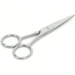 elegant mustache trimming scissors for men