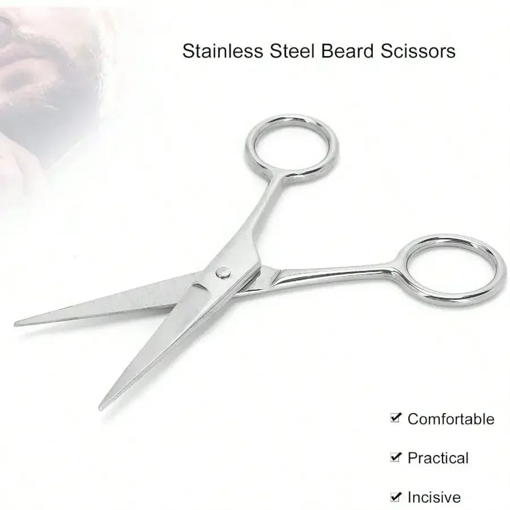 Elegant Mustache Trimming Scissors For Men 5