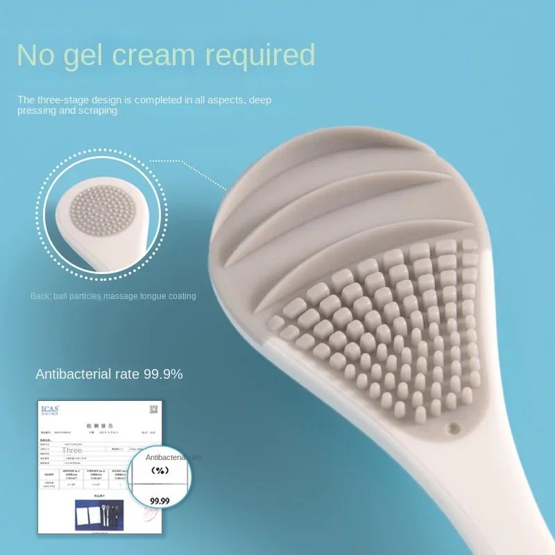 Reusable Tongue Cleaner Brush For Fresh Breath Care 4