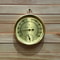 Round Sauna Thermometer Hygrometer Temperature Gauge 0