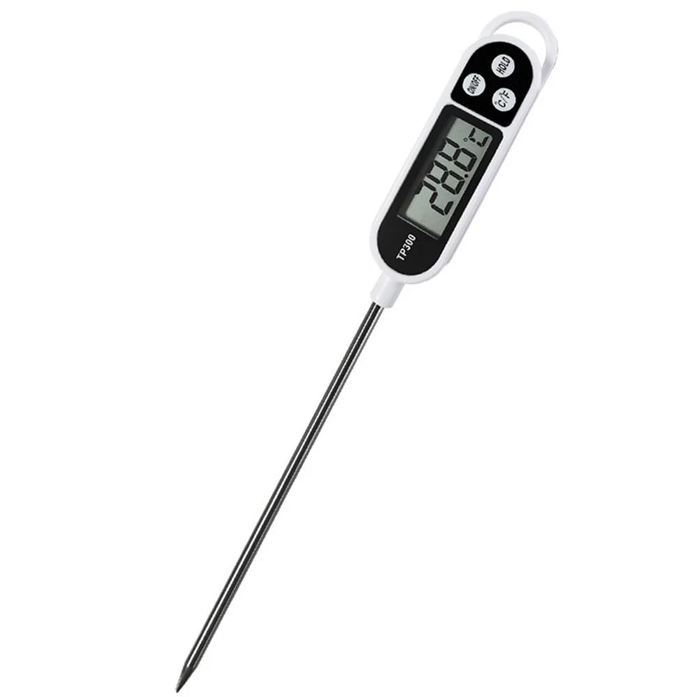 Digital Food Thermometer With Probe And LCD Display 7