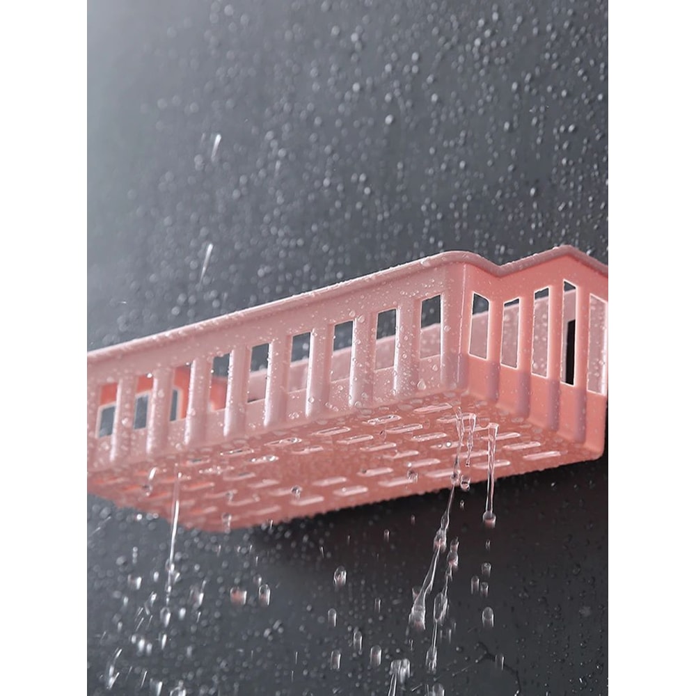 Adjustable Bathroom Storage Rack Cosmetic Organizer Shelf 10