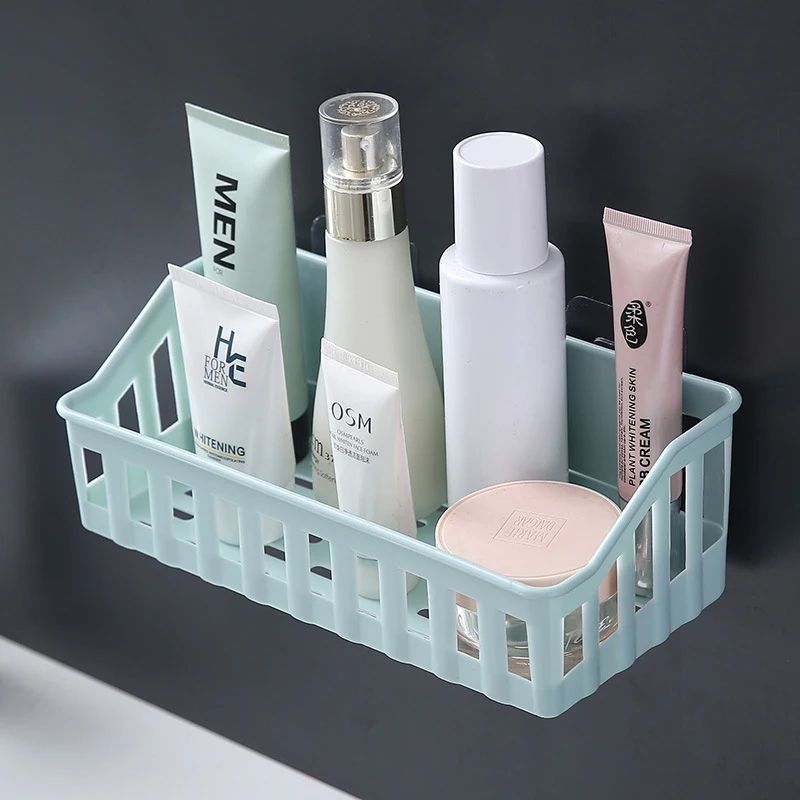 Adjustable Bathroom Storage Rack Cosmetic Organizer Shelf 14