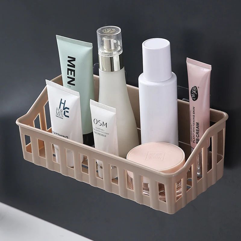 Adjustable Bathroom Storage Rack Cosmetic Organizer Shelf 15